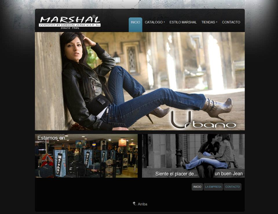 Marshal Jeans - Nuevo Diseño Web
